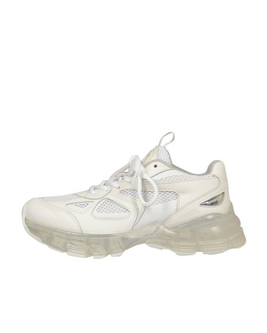 Axel Arigato White Lace Up Sneakers