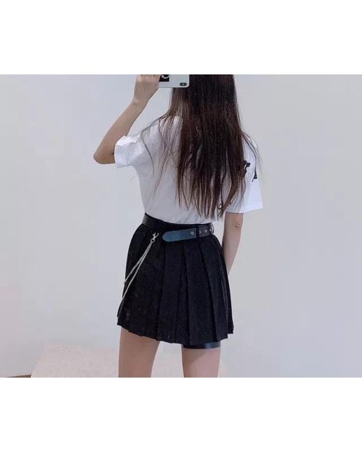 Burberry White Horseferry Print Oversized T-Shirt