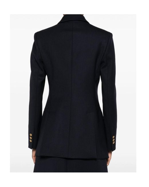 P.A.R.O.S.H. Blue Double-Breasted Blazer