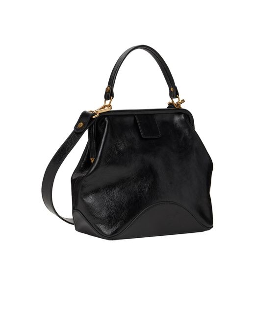 Vivienne Westwood Black Abbey Frame Bag for men