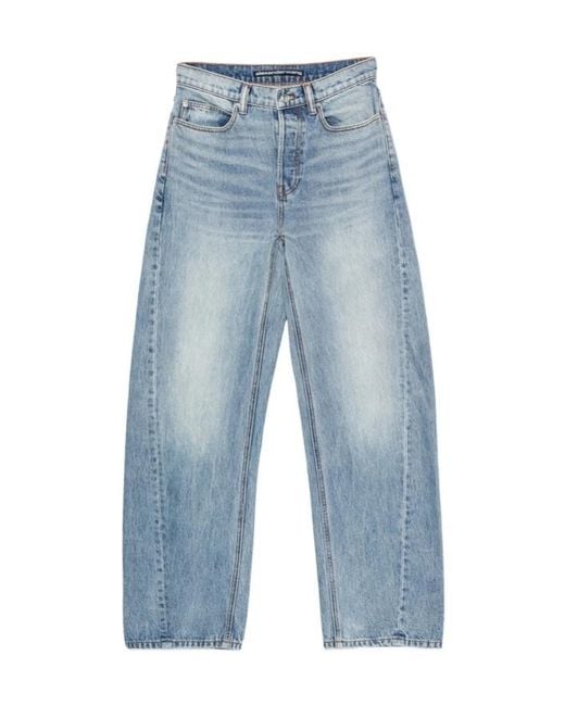 Alexander Wang Blue Belt-Loop Jeans