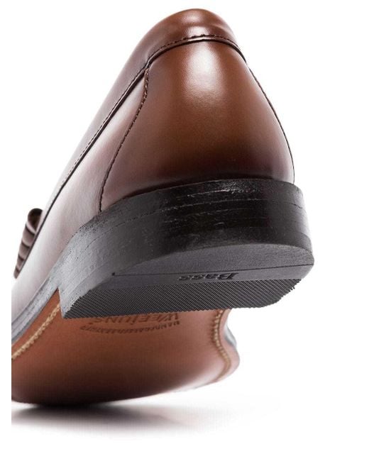 G.H.BASS Brown Weejuns Larson Penny Loafers for men