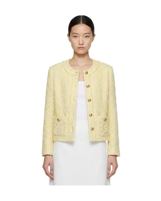 Marissa Chiara Yellow Long-Sleeved Jacket