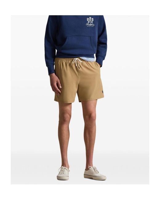 Polo Ralph Lauren Natural Drawstring Swim Shorts for men