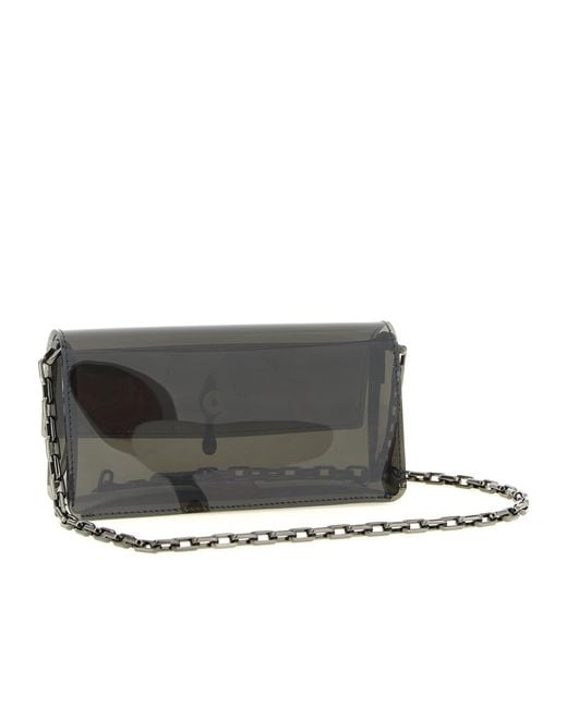 Christian Louboutin Black Bettina Mini Clutch Bag