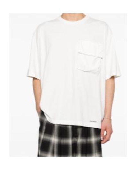 Undercover White Chest-Pocket T-Shirt for men