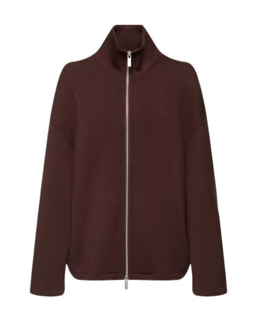 REMAIN Birger Brown Soft Zipped Jacket