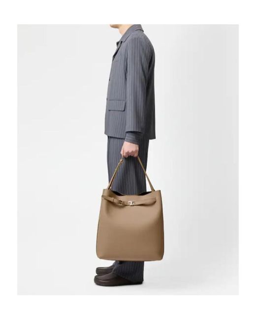 Tod's Natural Solid Color Single-Shoulder Bag for men