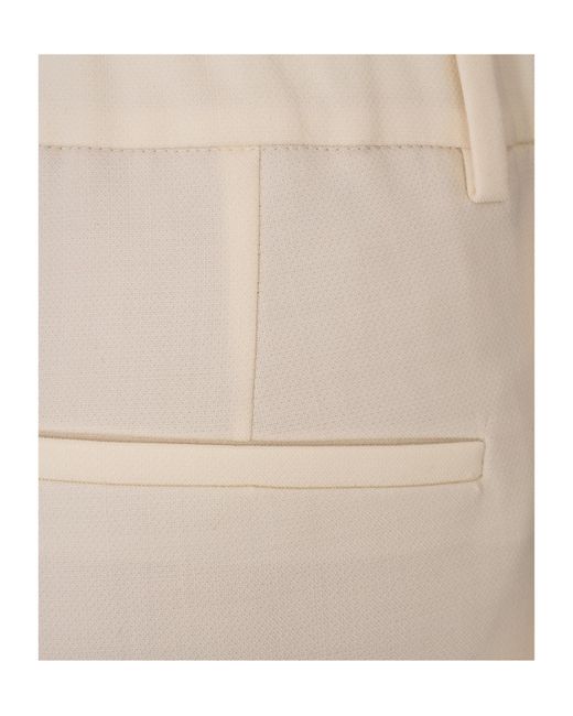 Incotex White Belt Loops Casual Pants