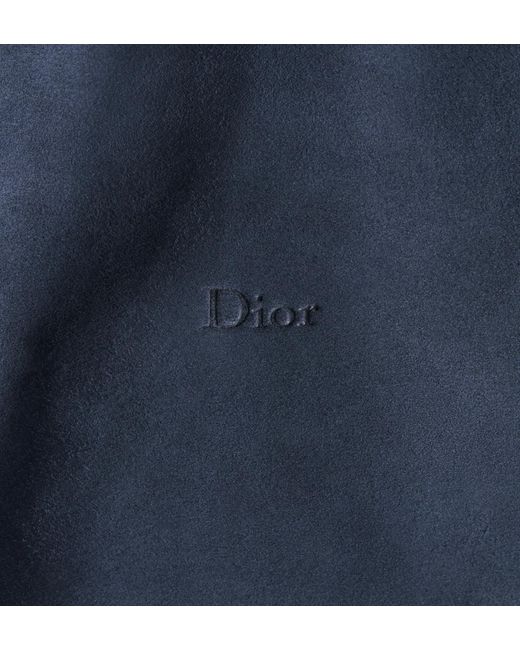 Dior Blue Harrington Jacket for men