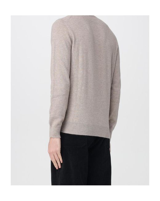Zegna Pink Crew Neck Sweater for men
