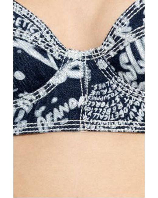DSquared² Blue Sleeveless Tops