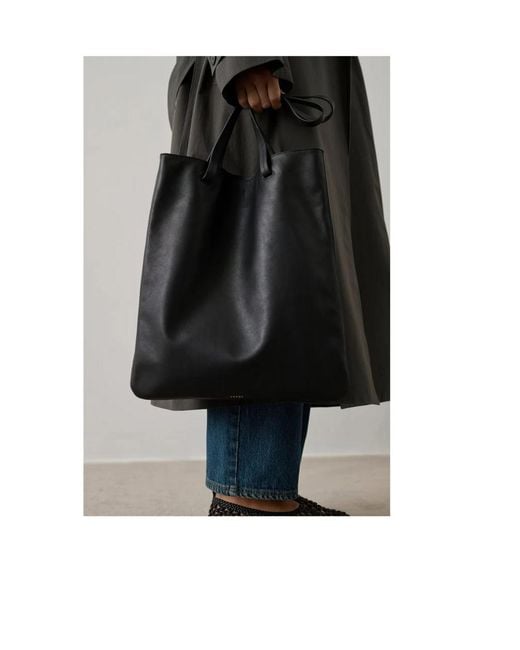 Soeur Black Darlington Tote Bag