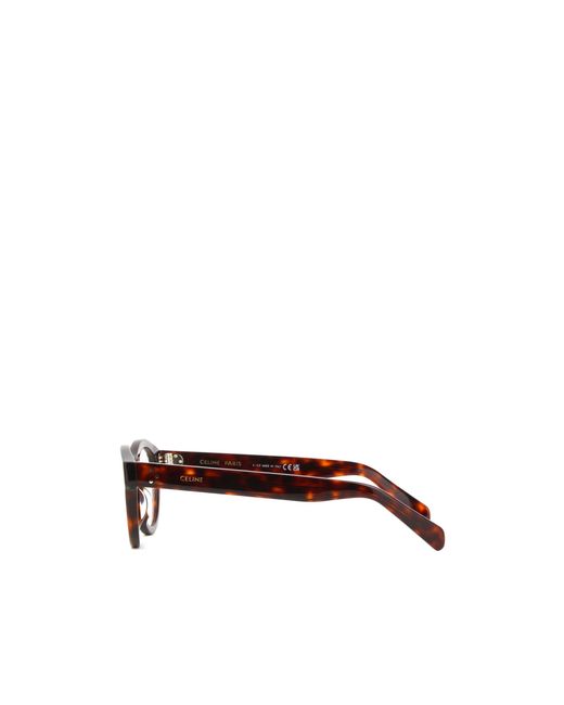 Céline White Logo Flat Mirror for men