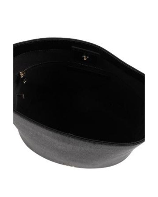 Furla Black Logo Shoulder Bag