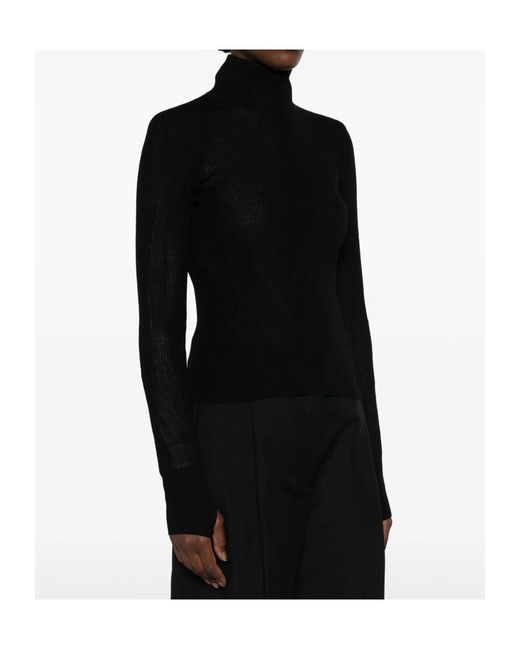 Frankie Shop Black Long-Sleeved Sweater