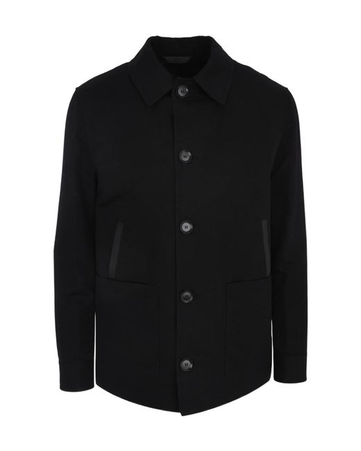 Brioni Black Desert Shirt Jacket for men