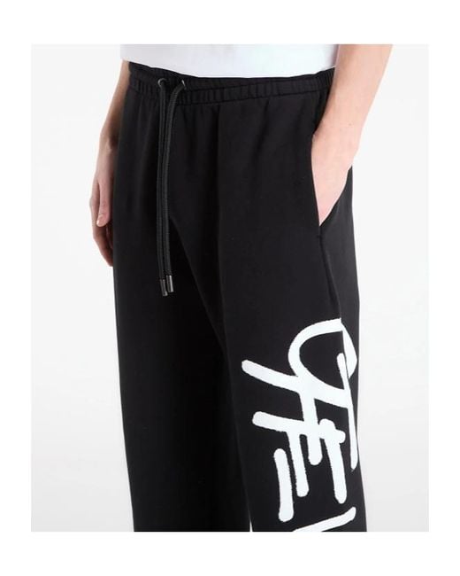 Off-White c/o Virgil Abloh Black Drawstring Sweatpants for men