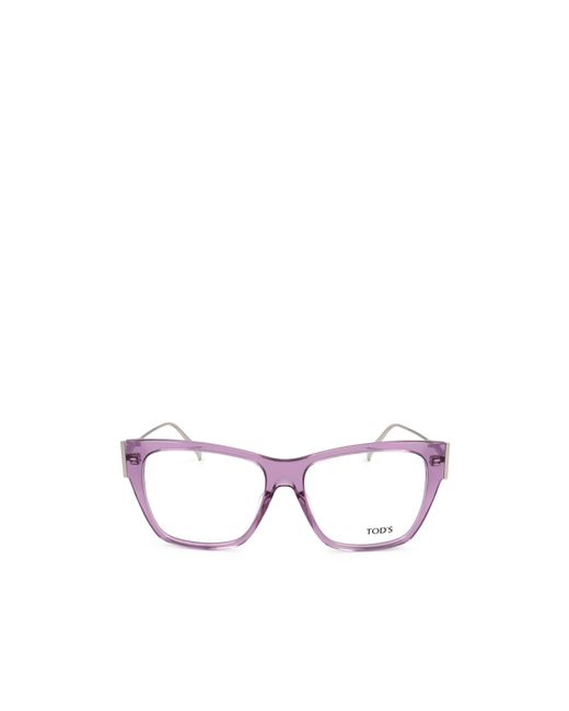 Tod's White Geometrically Framed Flat Mirror