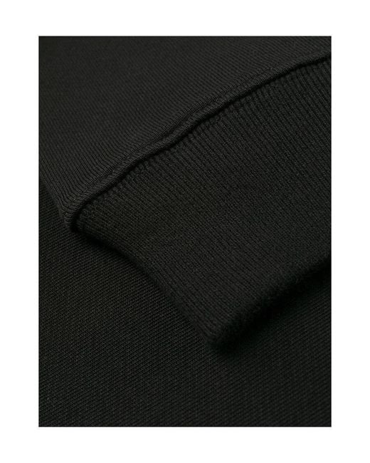 Off-White c/o Virgil Abloh Black Coral-Embroidered Oversized Jumper