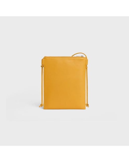 Céline Yellow Sharp Pouch Take Away for men