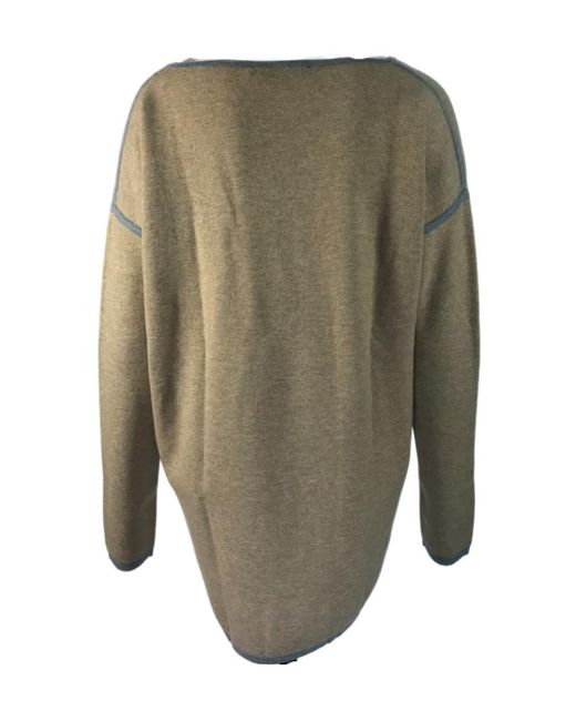 Max Mara Green Long-Sleeved Sweater