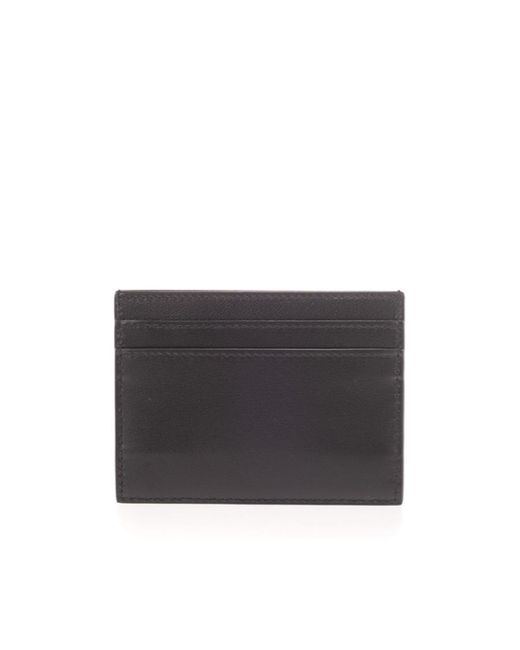 Saint Laurent Black Tiny Monogram Card Case for men