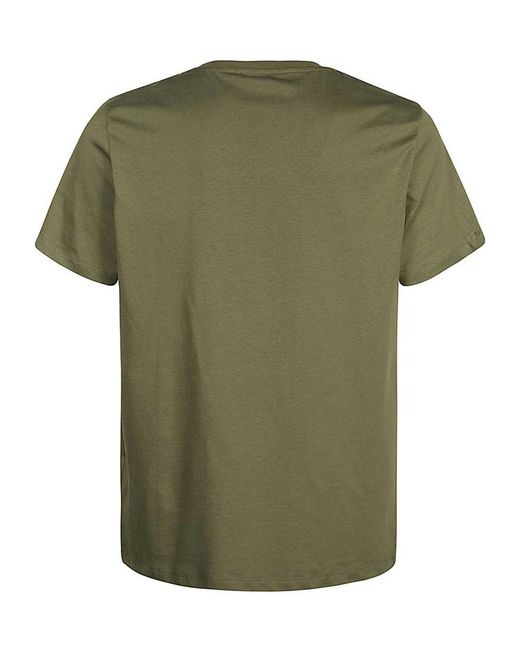 Dondup Green Logo Crew Neck T-Shirt for men