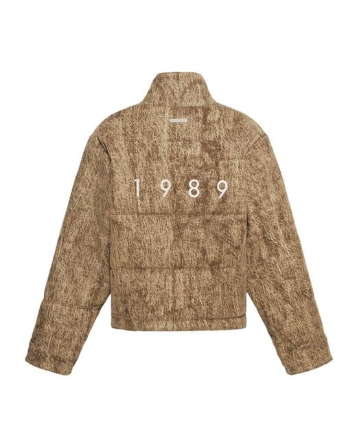 1989 STUDIO Natural Long-Sleeved Turtleneck Casual Jacket for men
