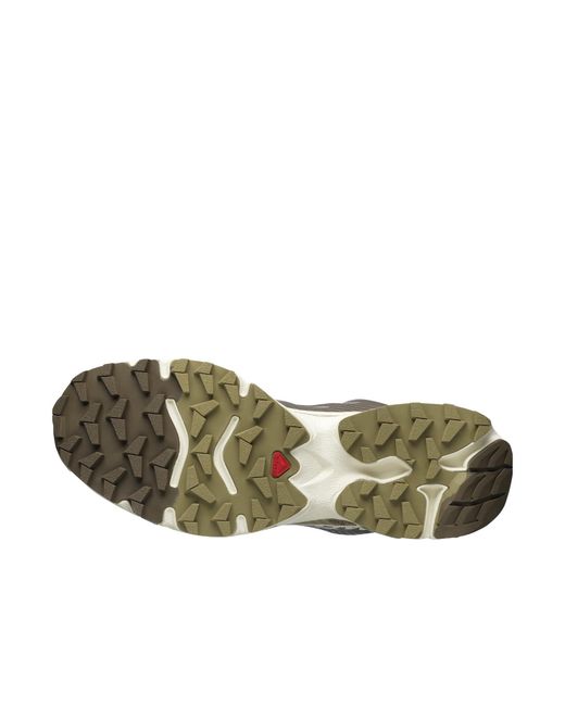 Salomon Lab Gray Salomon Xt-4 Og Aurora Borealis Logo Printed Sneakers for men