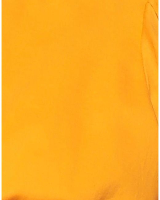 Tory Burch Orange Solid-Color Shirt