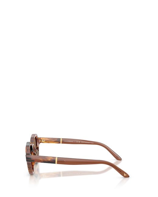 Emporio Armani Multicolor Irregular Frame Sunglasses for men