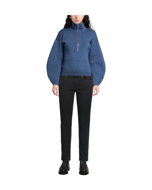 Rag & Bone Black Plain Colour Casual Trousers