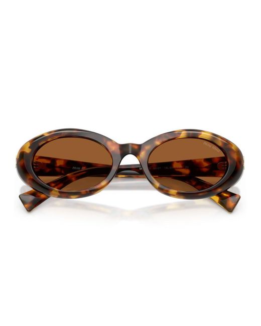 Miu Miu Brown Versatile Sunglasses