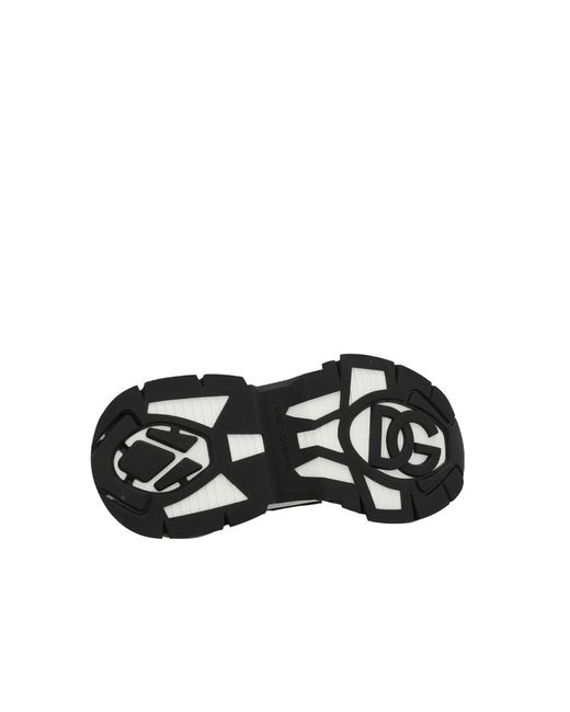 Dolce & Gabbana Multicolor Airmaster Panelled Low-Top Sneakers for men