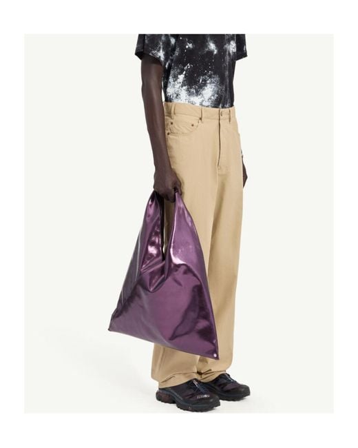 MM6 by Maison Margiela Multicolor Straight Leg Trousers for men