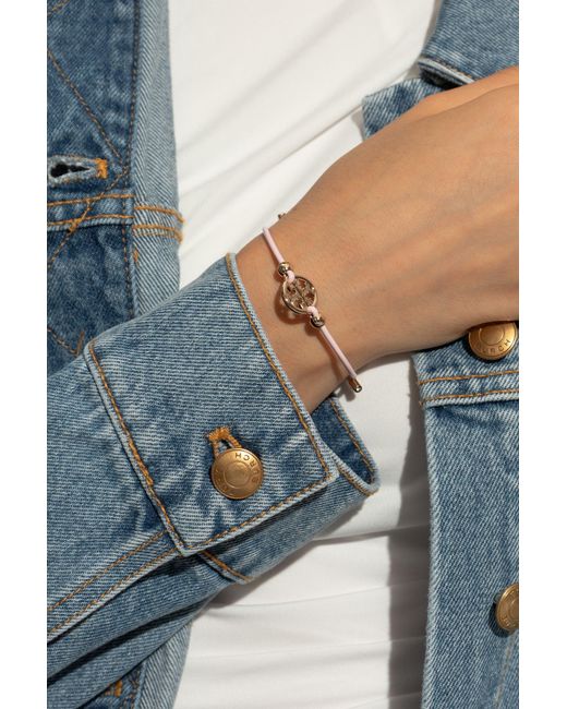 Tory Burch Metallic Miller Slider Bracelet