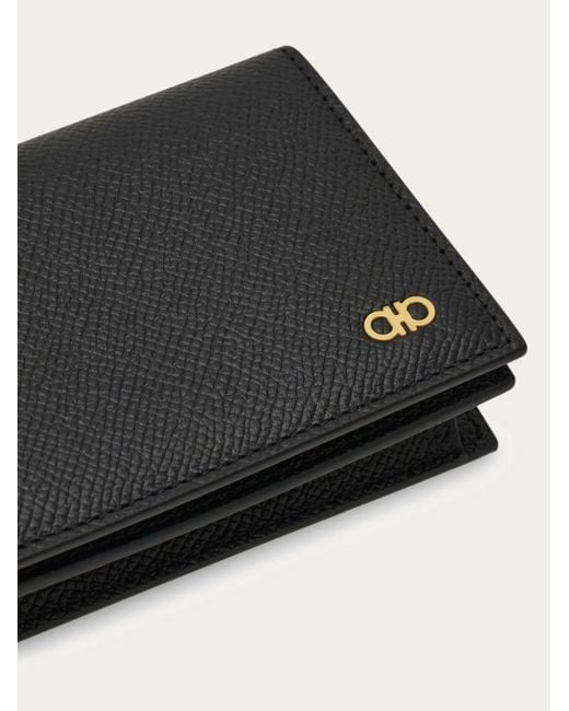 Ferragamo Black Card Case for men