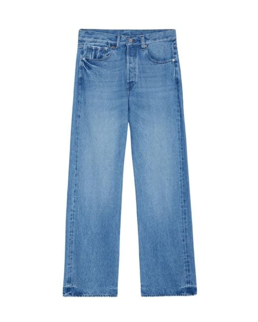 Jacquemus Blue Multi-Pocket Jeans for men