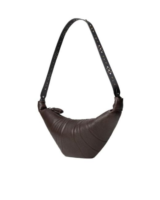 Lemaire Multicolor Knotted Medium Croissant Shoulder Bag