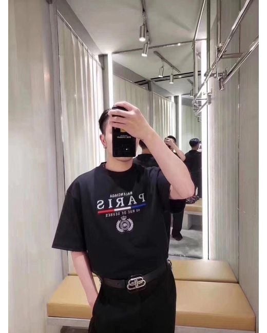Balenciaga White Bb Buckle Belt for men