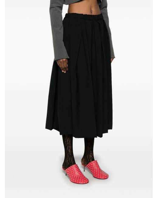 Comme des Garçons Black Wool Pants