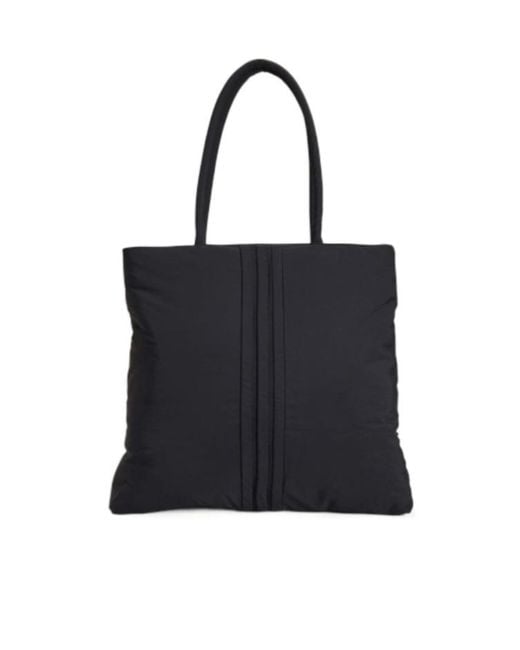 Y-3 Black Quilted Tote Bag for men