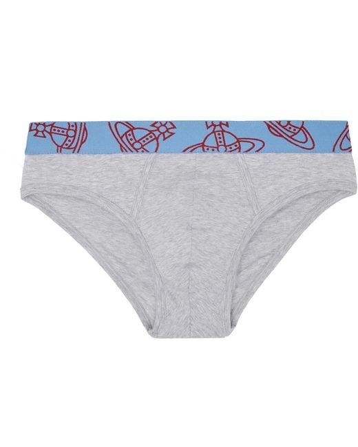Vivienne Westwood Blue Two-Pack Of Briefs for men