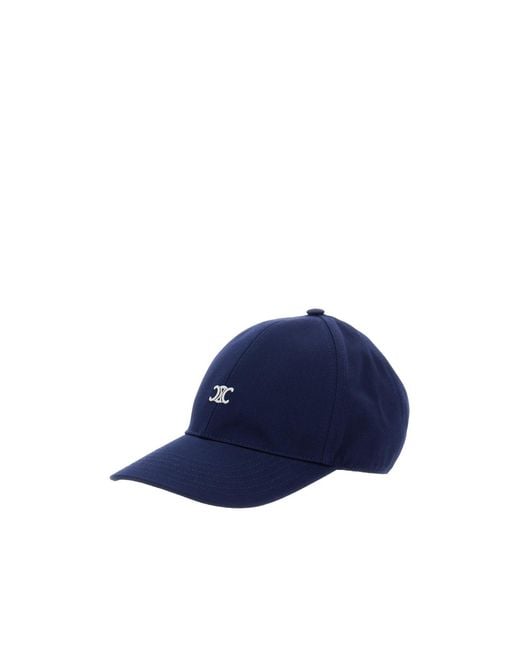 Céline Blue Triomphe Baseball Cap