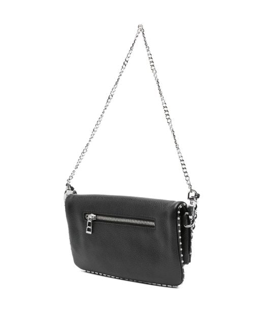 Zadig & Voltaire White Flap Shoulder Bag