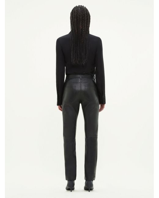 Courreges Black Courrèges Long-Sleeved Buttoned Shirt