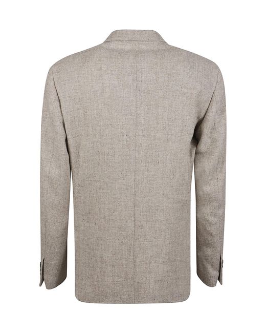 Lardini Gray Roma Jacket for men