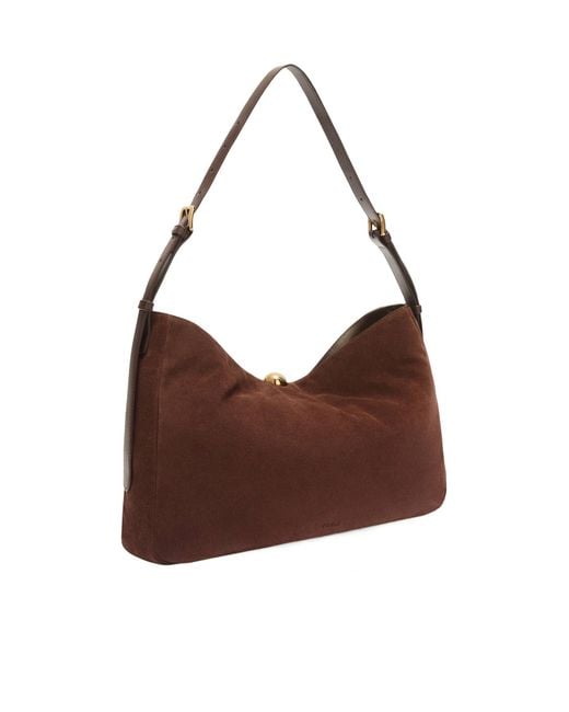 Furla Brown Tasseled Handbag