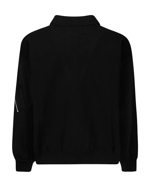 Comme des Garçons Black Comme Des Garçons Homme Zipped Sweatshirt for men